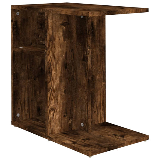Side Table Smoked Oak 50x30x50 cm Engineered Wood Side Table Smoked Oak 50x30x50 cm Engineered Wood