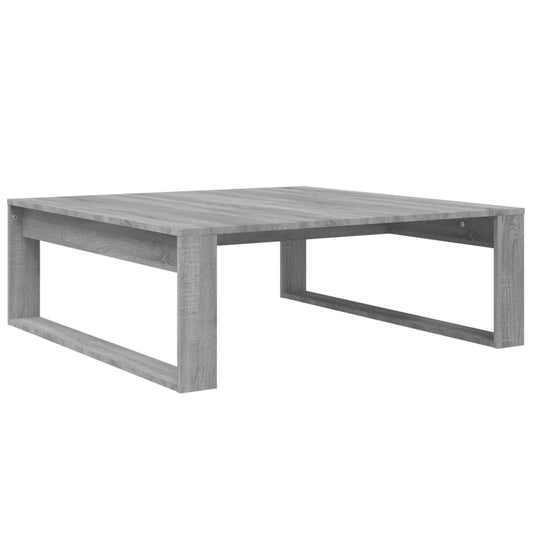 Coffee Table Grey Sonoma 100x100x35 cm Engineered Wood Coffee Table Grey Sonoma 100x100x35 cm Engineered Wood
