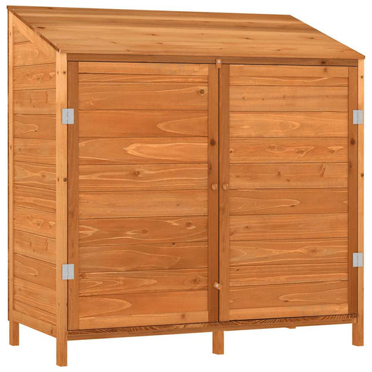 Garden Shed Brown 102x52x112 cm Solid Wood Fir Garden Shed Brown 102x52x112 cm Solid Wood Fir