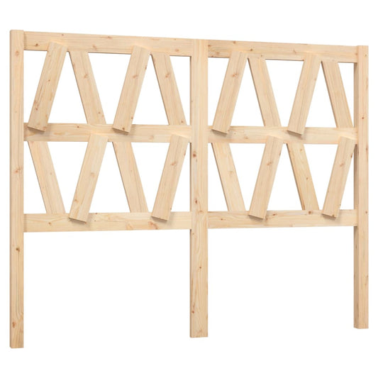 Bed Headboard 126x4x100 cm Solid Wood Pine Bed Headboard 126x4x100 cm Solid Wood Pine
