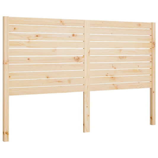 Bed Headboard 126x4x100 cm Solid Wood Pine Bed Headboard 126x4x100 cm Solid Wood Pine
