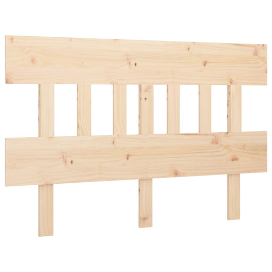 Bed Headboard 123.5x3x81 cm Solid Wood Pine Bed Headboard 123.5x3x81 cm Solid Wood Pine