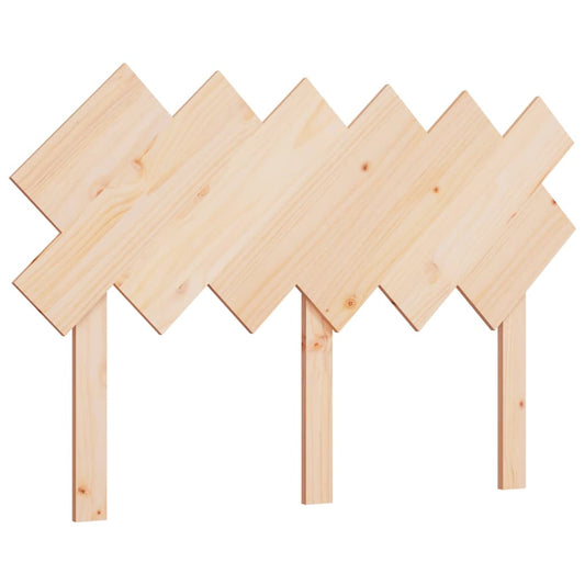 Bed Headboard 122.5x3x80.5 cm Solid Wood Pine Bed Headboard 122.5x3x80.5 cm Solid Wood Pine