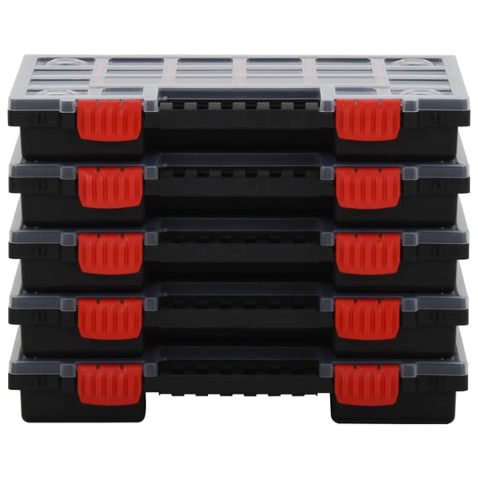 Assortment Boxes 5 pcs 34.5x25x5 cm Polypropylene Assortment Boxes 5 pcs 34.5x25x5 cm Polypropylene
