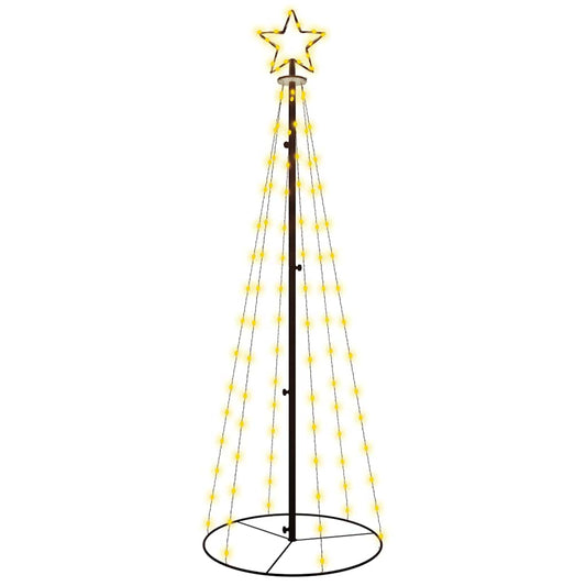Christmas Cone Tree Warm White 108 LEDs 70x180 cm Christmas Cone Tree Warm White 108 LEDs 70x180 cm