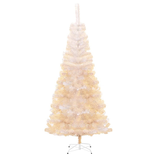Artificial Christmas Tree with Iridescent Tips White 240 cm PVC Artificial Christmas Tree with Iridescent Tips White 240 cm PVC