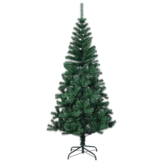 Artificial Christmas Tree with Iridescent Tips Green 120 cm PVC Artificial Christmas Tree with Iridescent Tips Green 120 cm PVC