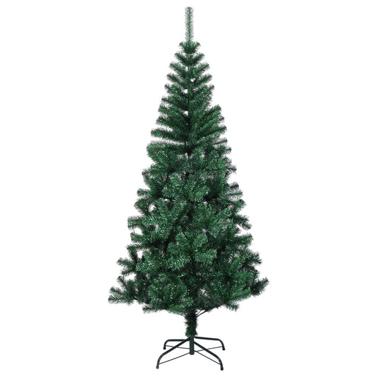 Artificial Christmas Tree with Iridescent Tips Green 150 cm PVC Artificial Christmas Tree with Iridescent Tips Green 150 cm PVC