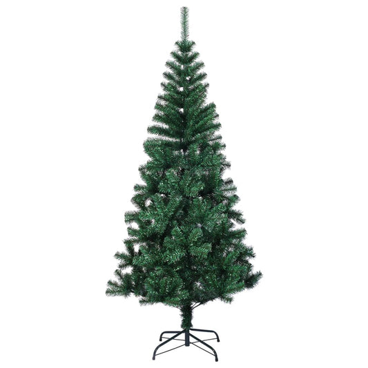 Artificial Christmas Tree with Iridescent Tips Green 210 cm PVC Artificial Christmas Tree with Iridescent Tips Green 210 cm PVC