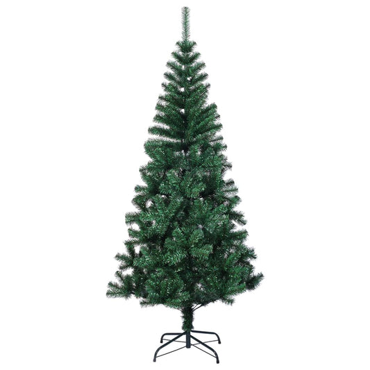 Artificial Christmas Tree with Iridescent Tips Green 240 cm PVC Artificial Christmas Tree with Iridescent Tips Green 240 cm PVC
