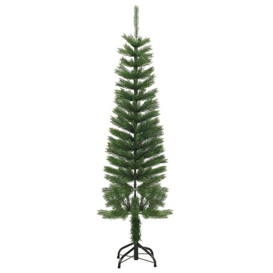 Artificial Slim Christmas Tree with Stand 150 cm PE Artificial Slim Christmas Tree with Stand 150 cm PE