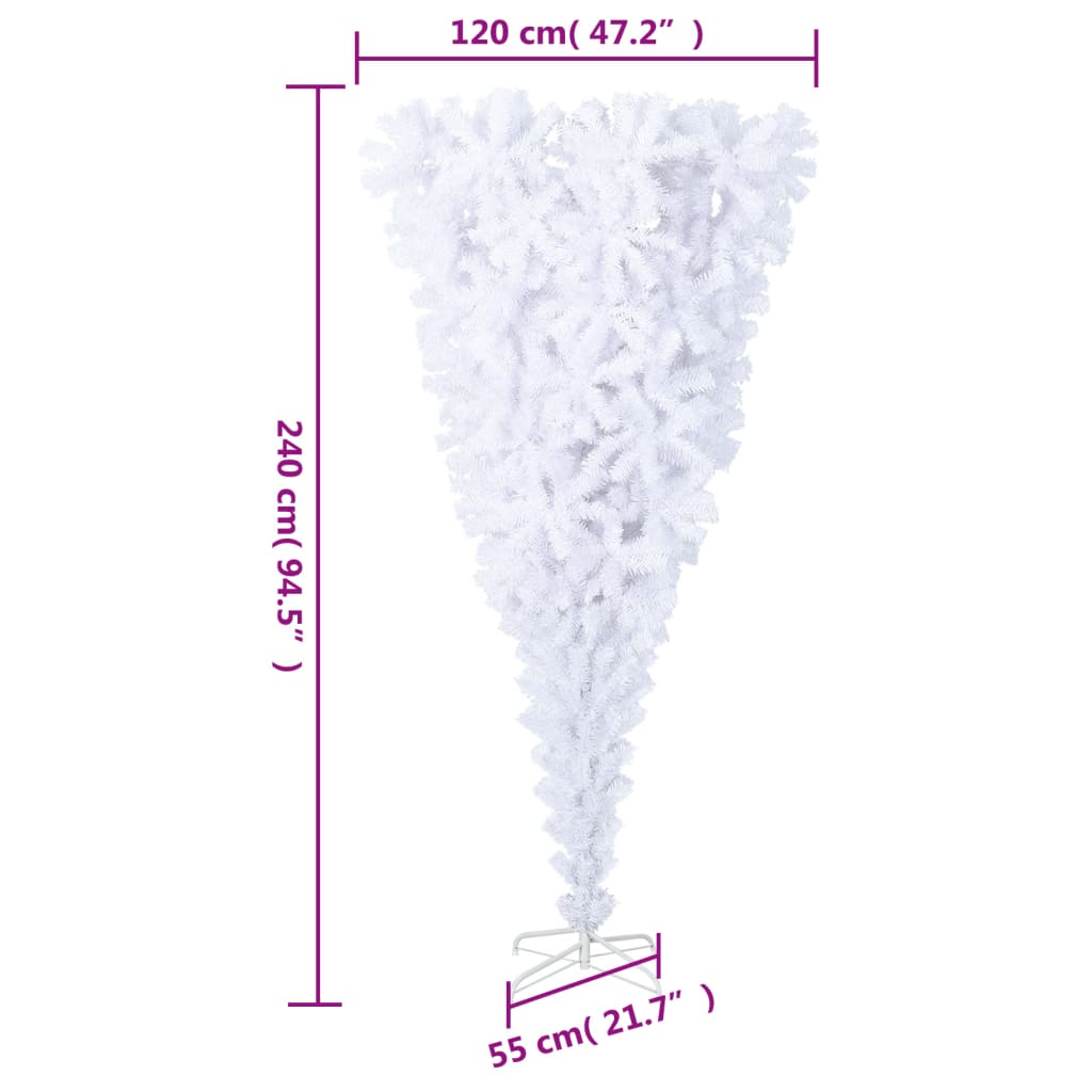 Christmas Tree | White | PVC | Large | Decorative Inlays