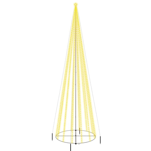 Christmas Cone Tree Warm White 1134 LEDs 230x800 cm Christmas Cone Tree Warm White 1134 LEDs 230x800 cm