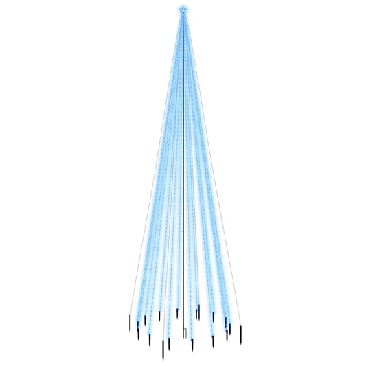 Christmas Tree with Spike Blue 1134 LEDs 800 cm Christmas Tree with Spike Blue 1134 LEDs 800 cm