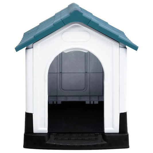 Dog House Blue 57x68x66 cm Polypropylene Dog House Blue 57x68x66 cm Polypropylene