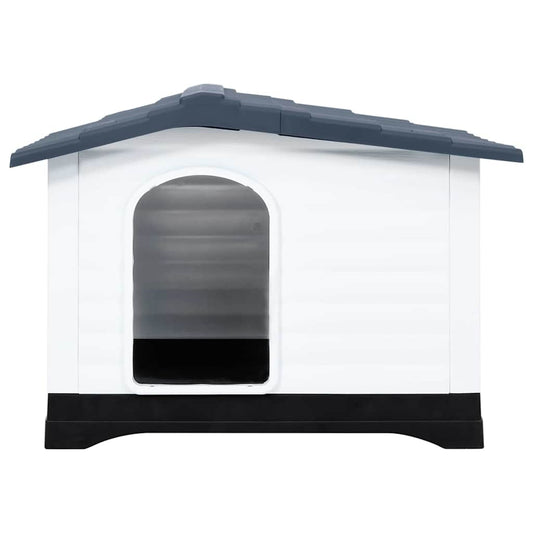 152230 vidaXL Dog House Grey 90,5x68x66 cm Polypropylene 152230 vidaXL Dog House Grey 90,5x68x66 cm Polypropylene