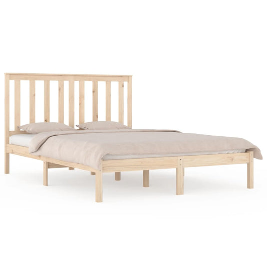 Bed Frame without Mattress Solid Wood Double Bed Frame without Mattress Solid Wood Double
