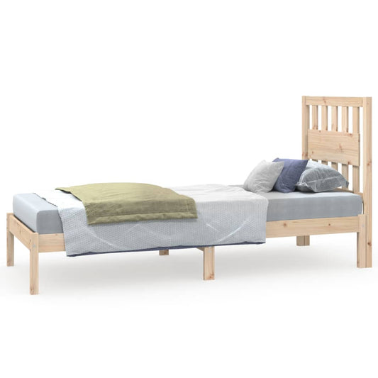 Bed Frame without Mattress Solid Wood Small Single Bed Frame without Mattress Solid Wood Small Single
