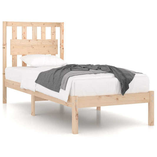 Bed Frame without Mattress Solid Wood Single Bed Frame without Mattress Solid Wood Single