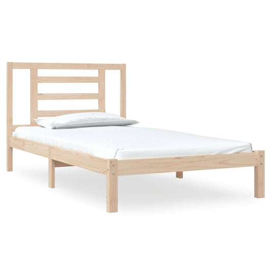 Bed Frame without Mattress 90x200 cm Solid Wood Pine Bed Frame without Mattress 90x200 cm Solid Wood Pine