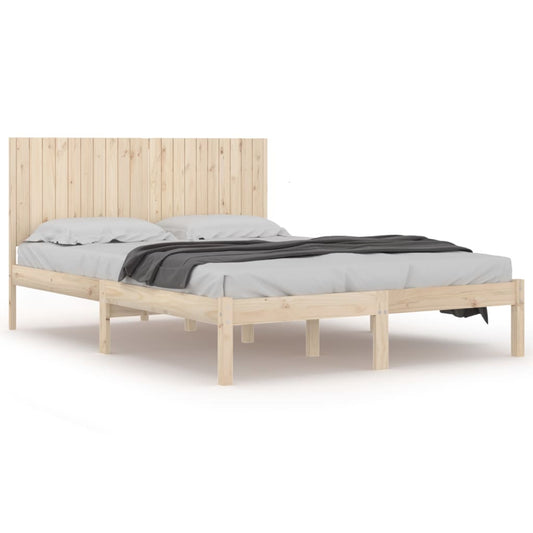 Bed Frame without Mattress 200x200 cm Solid Wood Pine Bed Frame without Mattress 200x200 cm Solid Wood Pine