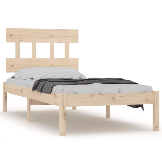 Bed Frame without Mattress 90x200 cm Solid Wood Bed Frame without Mattress 90x200 cm Solid Wood