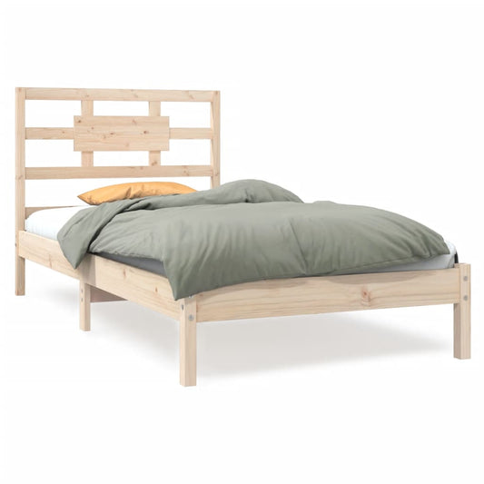 Bed Frame without Mattress 90x200 cm Solid Wood Bed Frame without Mattress 90x200 cm Solid Wood