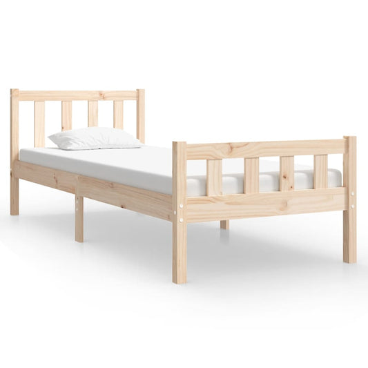 Bed Frame without Mattress Solid Wood Single Bed Frame without Mattress Solid Wood Single