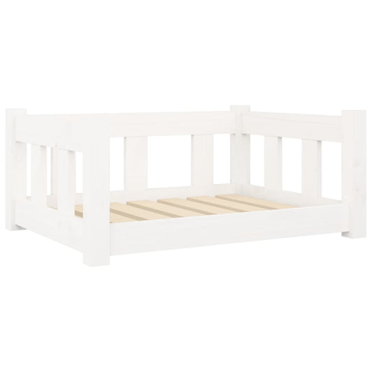 Dog Bed | White | Solid pine wood | Medium | Durable | Dog Bed Dog Bed | White | Solid pine wood | Medium | Durable | Dog Bed