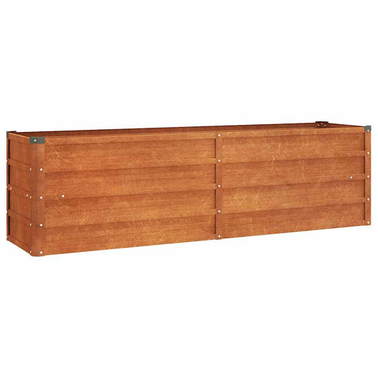Garden Raised Bed Rusty 160x40x45 cm Corten Steel Garden Raised Bed Rusty 160x40x45 cm Corten Steel