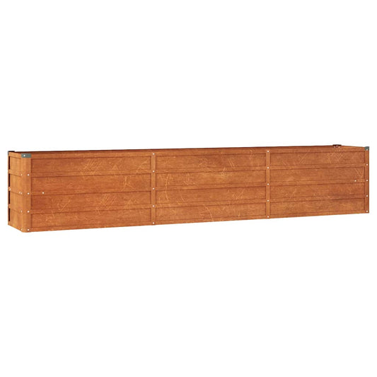 Garden Raised Bed | Rusty | Corten steel | 240 cm x 40 cm x 45 cm Garden Raised Bed | Rusty | Corten steel | 240 cm x 40 cm x 45 cm