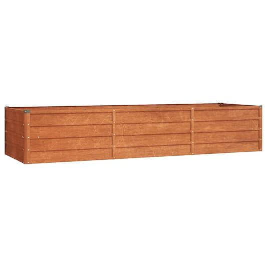 Garden Raised Bed Rusty 240x80x45 cm Corten Steel Garden Raised Bed Rusty 240x80x45 cm Corten Steel