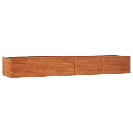 Garden Raised Bed Rusty 320x80x45 cm Corten Steel Garden Raised Bed Rusty 320x80x45 cm Corten Steel