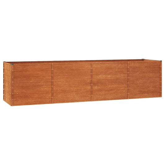Garden Raised Bed Rusty 320x80x77 cm Corten Steel Garden Raised Bed Rusty 320x80x77 cm Corten Steel