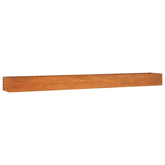 Garden Raised Bed Rusty 600x80x45 cm Corten Steel Garden Raised Bed Rusty 600x80x45 cm Corten Steel
