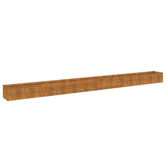 Garden Raised Bed 580x50x36 cm Corten Steel Garden Raised Bed 580x50x36 cm Corten Steel