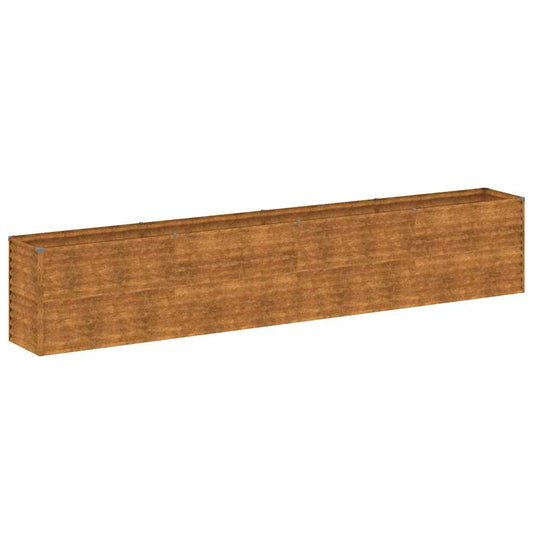 Garden Raised Bed 385x50x69 cm Corten Steel Garden Raised Bed 385x50x69 cm Corten Steel
