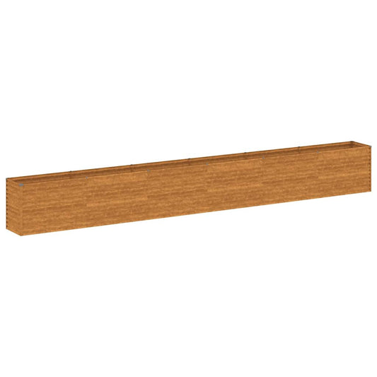 Garden Raised Bed 578x50x69 cm Corten Steel Garden Raised Bed 578x50x69 cm Corten Steel