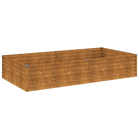 Garden Raised Bed 195x100x36 cm Corten Steel Garden Raised Bed 195x100x36 cm Corten Steel