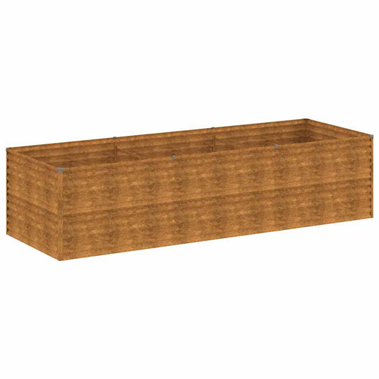 Garden Raised Bed 290x100x69 cm Corten Steel Garden Raised Bed 290x100x69 cm Corten Steel