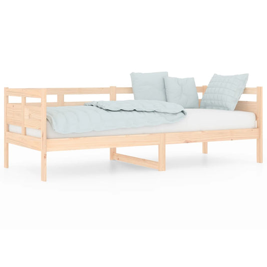 Day Bed | Natural Wood | Solid Pine Wood, Plywood | Single Day Bed | Natural Wood | Solid Pine Wood, Plywood | Single