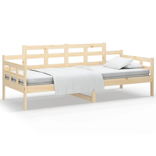Day Bed without Mattress Solid Wood Pine 90x190 cm Single Day Bed without Mattress Solid Wood Pine 90x190 cm Single