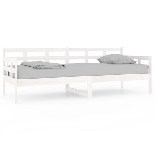 Day Bed | White | Solid pine wood | 80x200 cm Day Bed | White | Solid pine wood | 80x200 cm