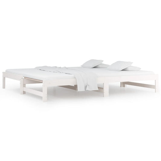 Day Bed | White | Solid pinewood | Double | Expandable | Day Bed Day Bed | White | Solid pinewood | Double | Expandable | Day Bed