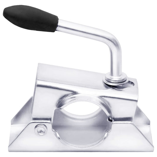 Jockey Wheel Clamp 13.5x6.5x14 cm Galvanised Steel Jockey Wheel Clamp 13.5x6.5x14 cm Galvanised Steel