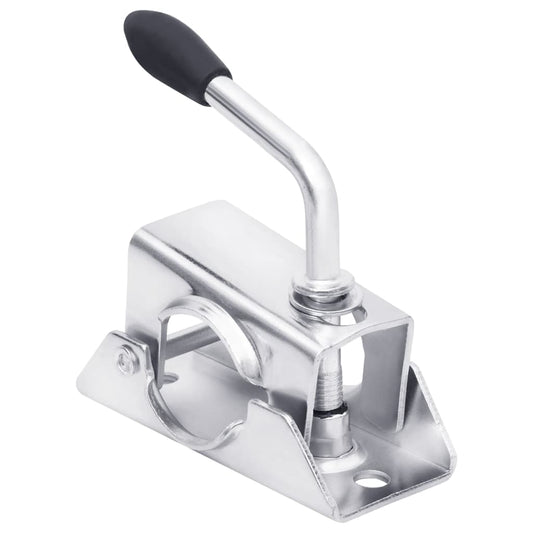 Jockey Wheel Clamps 2 pcs 13.5x6.5x14 cm Galvanised Steel Jockey Wheel Clamps 2 pcs 13.5x6.5x14 cm Galvanised Steel