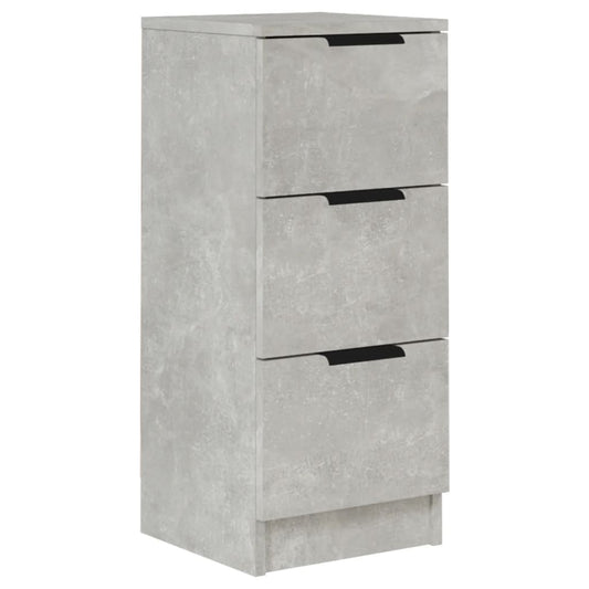 Sideboard Concrete Grey 30x30x70 cm Engineered Wood Sideboard Concrete Grey 30x30x70 cm Engineered Wood