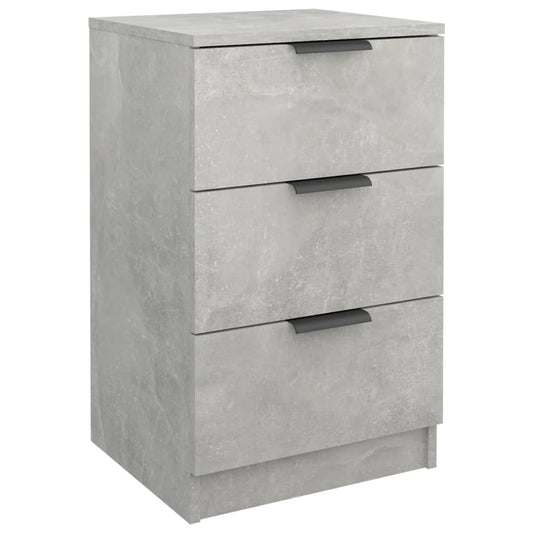 Bedside Cabinet Concrete Grey 40x36x65 cm Bedside Cabinet Concrete Grey 40x36x65 cm