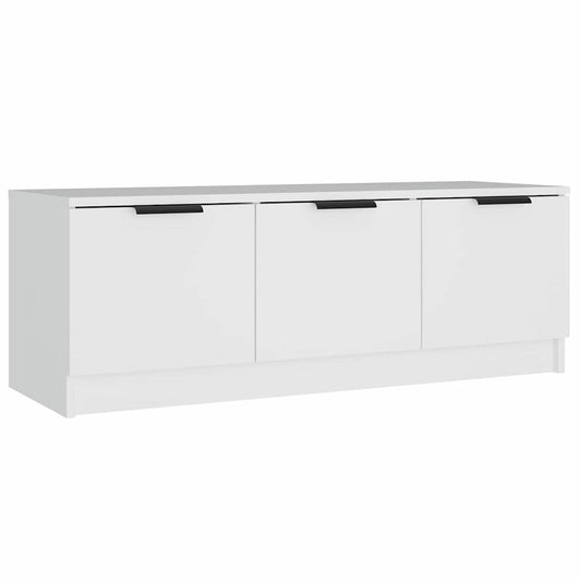 TV Cabinet White 102x35x36,5 cm Engineered Wood TV Cabinet White 102x35x36,5 cm Engineered Wood