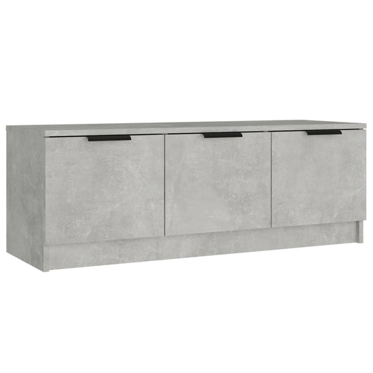 TV Cabinet Concrete Grey 102x35x36.5 cm Engineered Wood TV Cabinet Concrete Grey 102x35x36.5 cm Engineered Wood